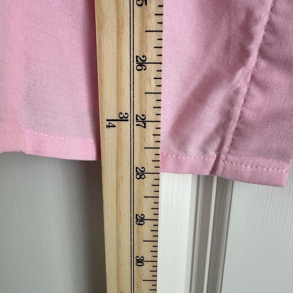 MIDDY N’ME Ella Perfect Pink Equestrian Button-Up Cuffs Collar Shirt Sz 16 - Picture 10 of 11